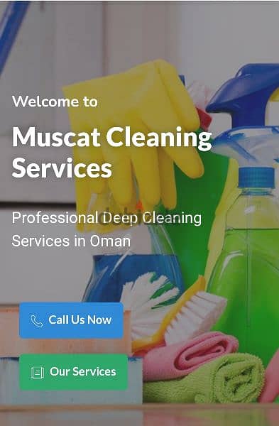 ht Muscat house cleaning service. we do provide all kind of cleaner . 1