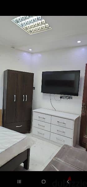 Modern & Nice Studio in Alkhuwair+Balcony استوديو مفروش بالخوير+بلكونة 14