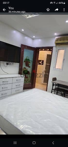 Modern & Nice Studio in Alkhuwair+Balcony استوديو مفروش بالخوير+بلكونة 15