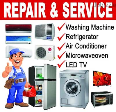 WASHING MACHINE Ac Fridge SERVICE OR REPAIR