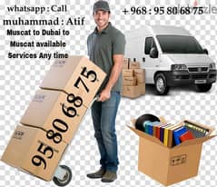 Muscat To Sharjah Abu Dhabi Dubai House Movers Company