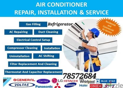 AC FRIDGE WASHING MACHINE SERVICE OR REPAIR