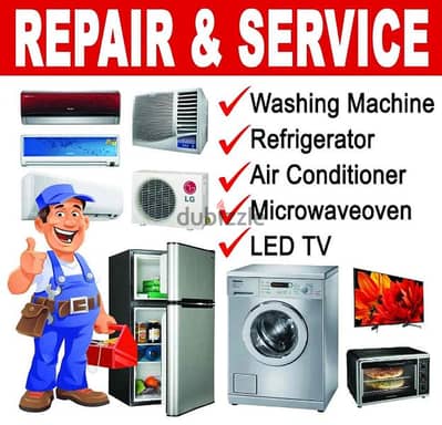 AC FRIDGE WASHING MACHINE SERVICE OR REPAIR