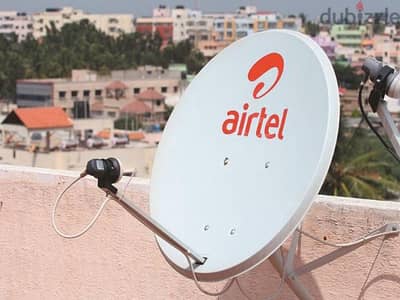 Nilsat arabsat dish Airtel pakast tata saky All satellite