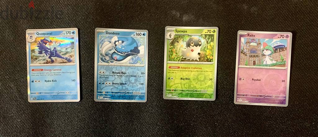 Pokemon Trading Holo Cards with Playing Mat lot 2