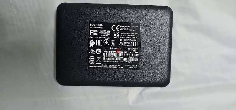 Toshiba 2TB HDD good condition 1