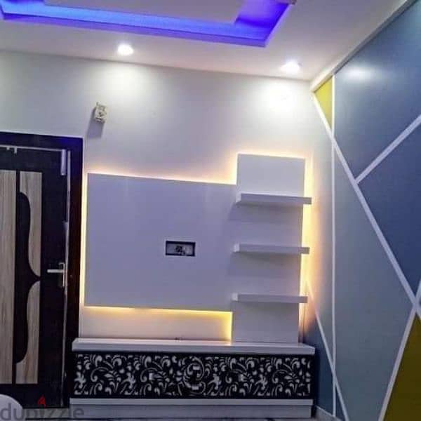 Decor Gypsum board and paint work 3