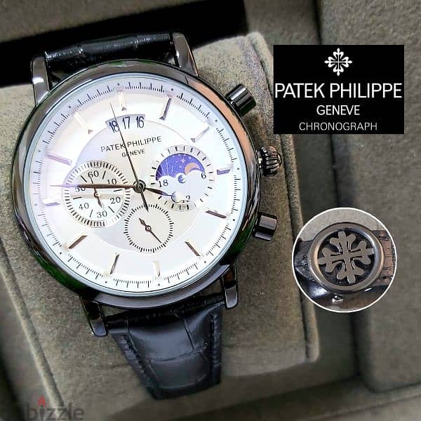 PATEK Philippe First Copy leather watch 3