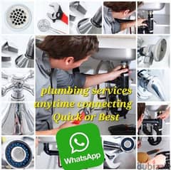 BEST FIXING PLUMBING OR ELECTRICIAN SERVICES WHATSAPP ANYTIME