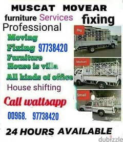 tarnsport house and shifting furniture fixing all Oman Movers