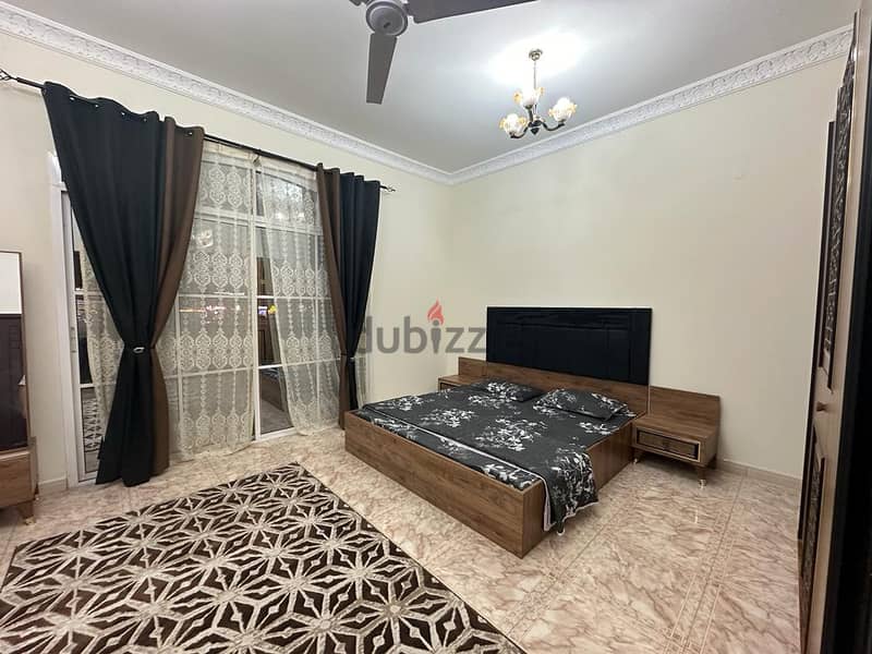 Room . private bathroom, balcony only. without kitchen, fully furnished 6