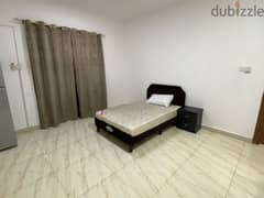 Fully Furnished room with attached bathroom in Al Qurm