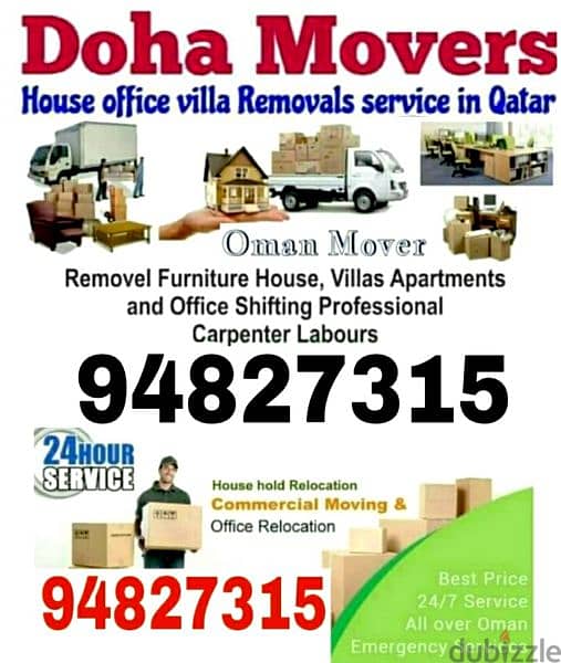 house shifting office villa shifting all Oman transport and packing 0