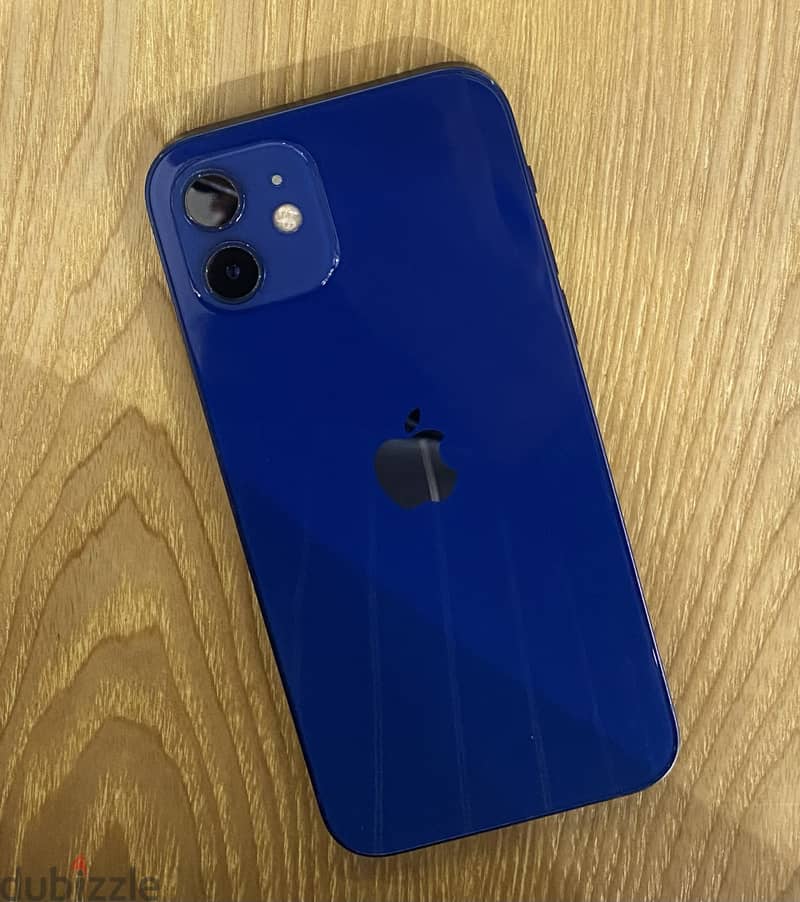 APPLE iPhone 12 (128GB Blue) Excellent Condition.  +968 94077314 4