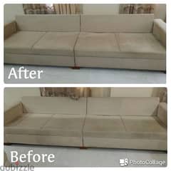 sofa and carpet shampooing cleaning services 0