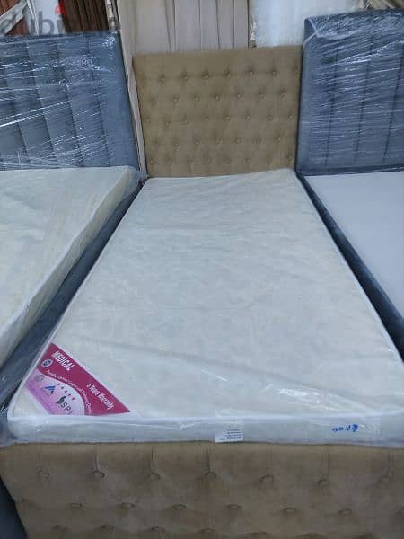 new bed with 7cm medical mattress without delivery 45 rial 2