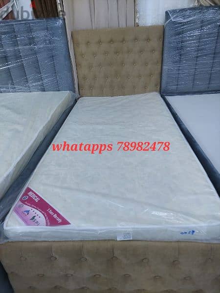 new bed with 7cm medical mattress without delivery 45 rial 3
