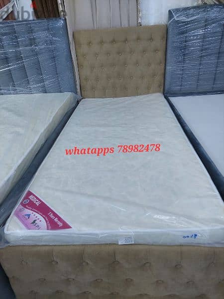new bed with 7cm medical mattress without delivery 50 rial 4