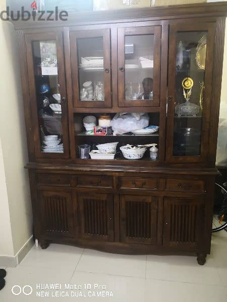 show case Teak Wood 1