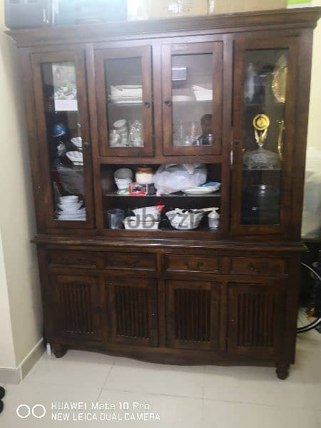 show case Teak Wood 2