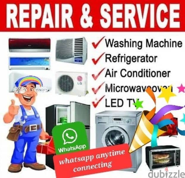 AC FRIDGE WASHING MACHINE SERVICE OR REPAIR 1