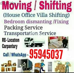 Musact House shifting and transport furniture fix professional service