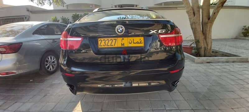 BMW for sale urgent X6 3.800 rial black 4