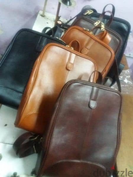 Genuine Branded Leather Business Laptop & Documents Bag 0096898045853 5