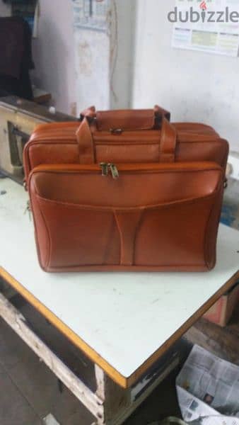 Genuine Branded Leather Business Laptop & Documents Bag 0096898045853 7