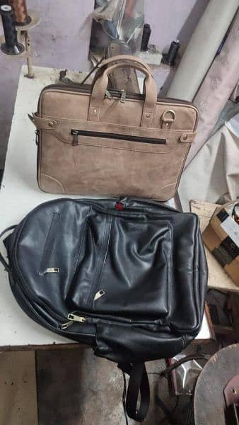 Genuine Branded Leather Business Laptop & Documents Bag 0096898045853 2