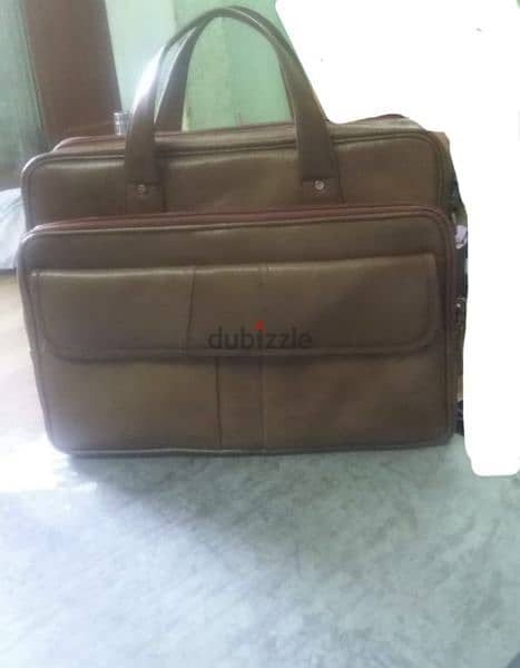 Genuine Branded Leather Business Laptop & Documents Bag 0096898045853 13