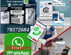 AC FRIDGE WASHING MACHINE SERVICE  AND FIXING &&&* 0