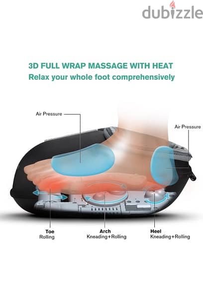 foot massage great condition جهاز مساج القدم 4