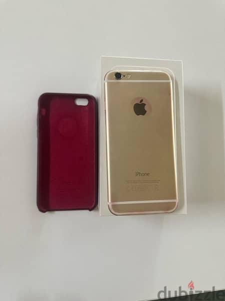iPhone 6  with clear coat in excellent condition 1