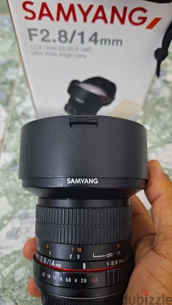 samyang 14mm f2.8 for canon