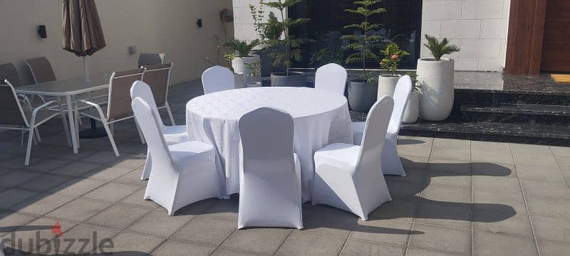 all chairs and table . air cooler. tents. baby chair  for rent 1