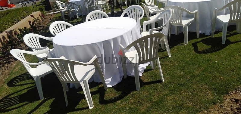 all chairs and table . air cooler. tents. baby chair  for rent 4