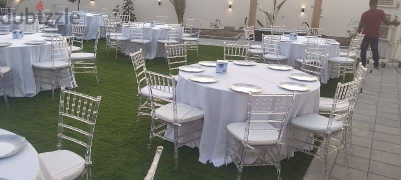 all chairs and table . air cooler. tents. baby chair  for rent 6