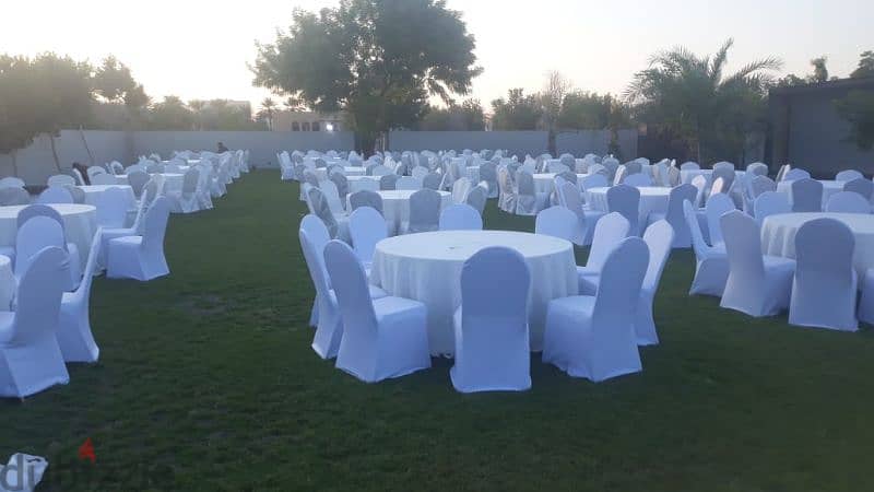 all chairs and table . air cooler. tents. baby chair  for rent 7