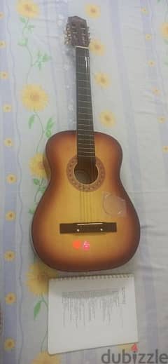 Guitar with cover - Hardly used in good condition 0