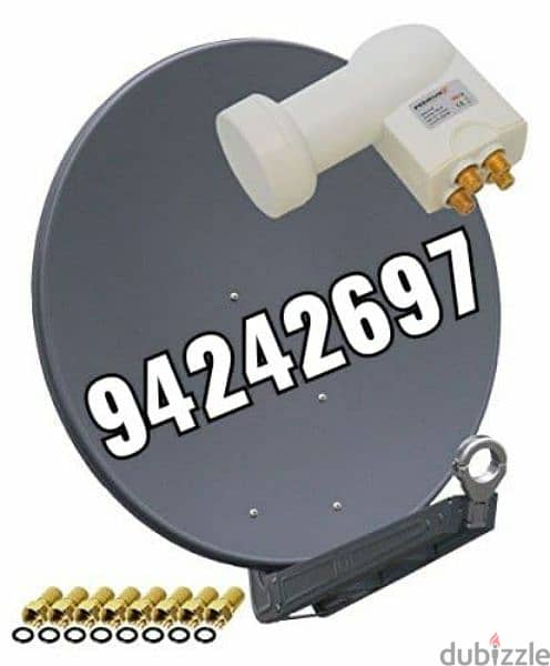 Airtel dish TV Nileset arabset dish sale and new fixing 0