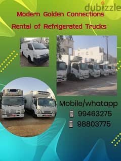 refrigerated trucks for rent