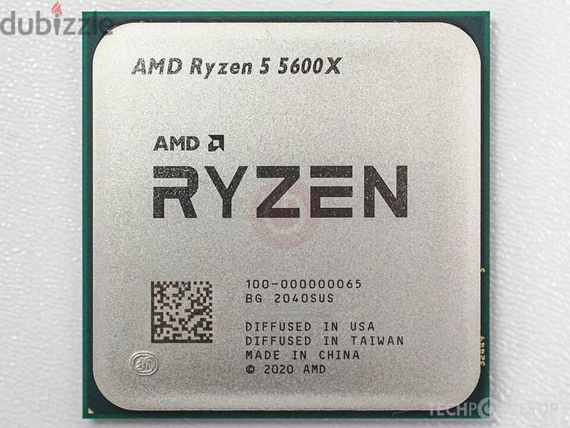 AMD RYZEN 5600X CPU with Wriath Prism Cooler 1