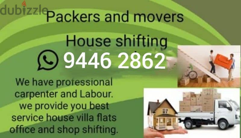 House shifting office shifting and Packers 0