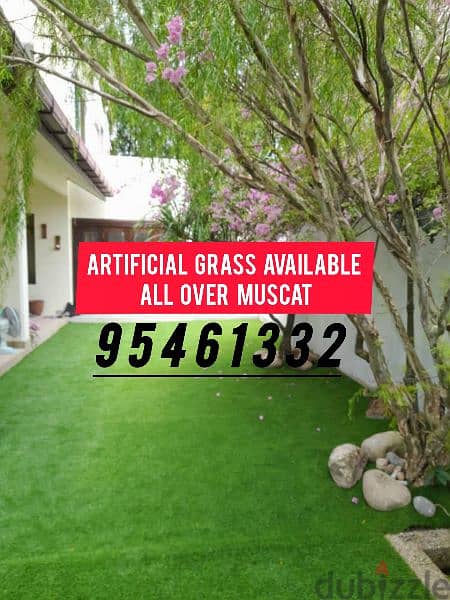 Artificial Grass/Turf and Stones available all over Muscat 0