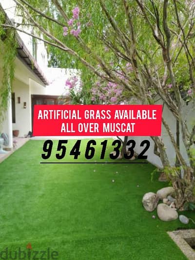 We have Artificial grass/Stones/soil/Pots/Plants/Graden tools