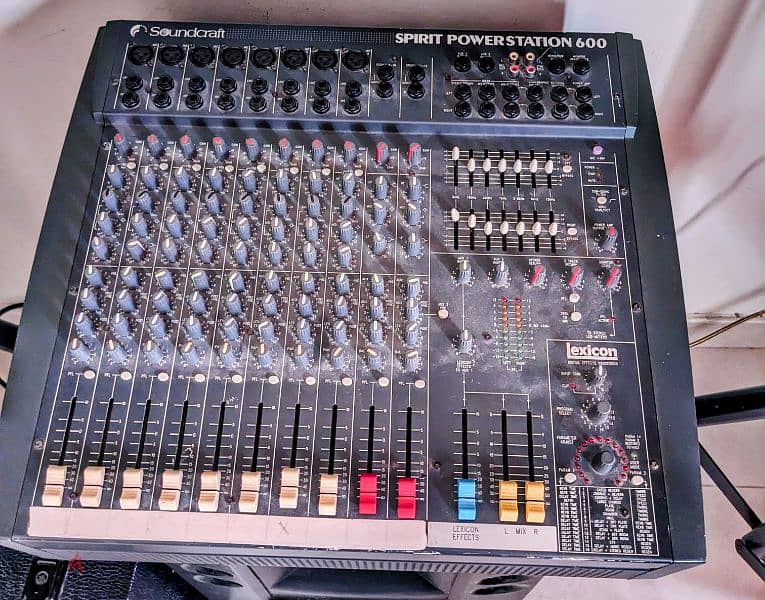 Soundcraft Mixer and Montarbo Speakers 1