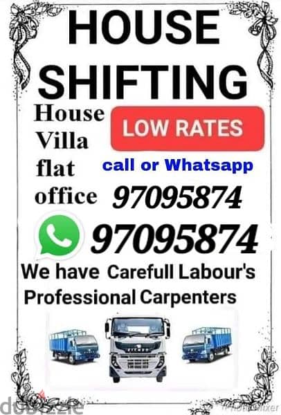 So House office villa shifting Packers transport furniture fixing 0