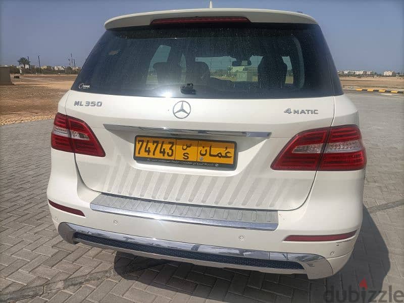 مرسيدس ML350 للبيع بحاله الوكاله 2