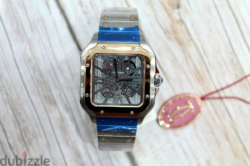 LATEST BRANDED CARTIER AUTOMATIC FIRST COPY SKELTON  MEN'S WATCH 8
